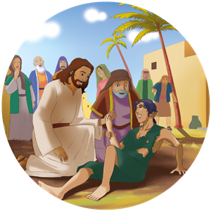 درس للعائلة - يسوع يشفي ولداّ